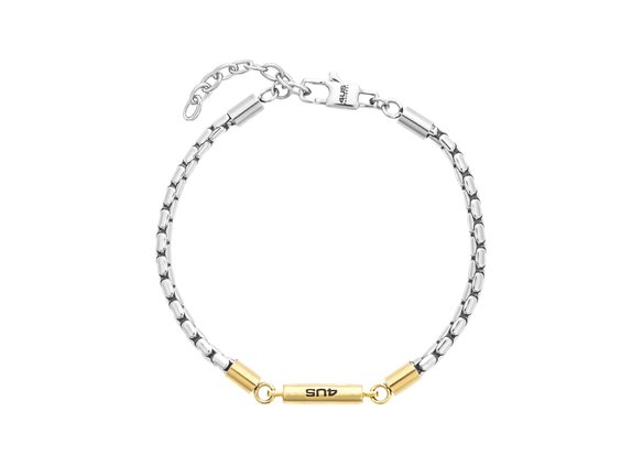 Bracciale 4US: Cesare Paciotti Uomo in Acciaio 4UBR8443 - 4UBR8443